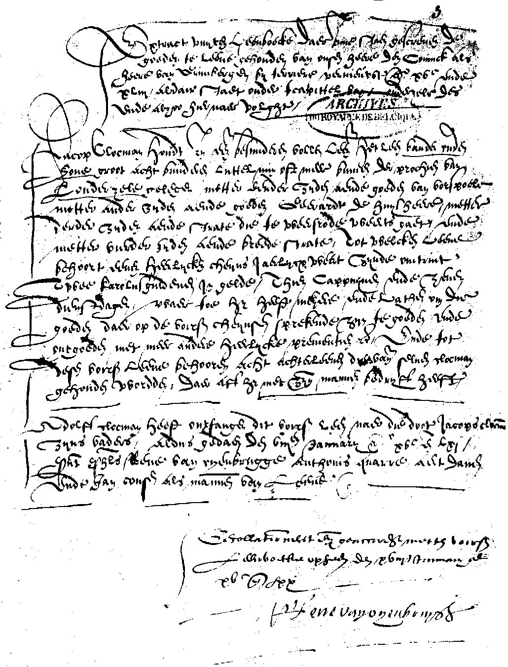 Afschrift van aangifte